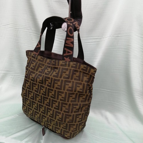 Borsa ecologica fendi zucca - borsa,