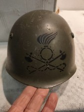 Elmetto Esercito Italiano Genio Guastatori M33 no WW2 Carabinieri Regio RSI