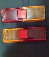 Coppia Plastiche Fanali Posteriori FIAT 128 Marca Stars