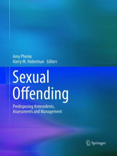 Sexual offending predisposing - sexual, offending:
