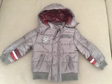 Brums Giubotto Invernale Giacca Bambino Tg 24 m Col. Verde Militare Khaki Usato