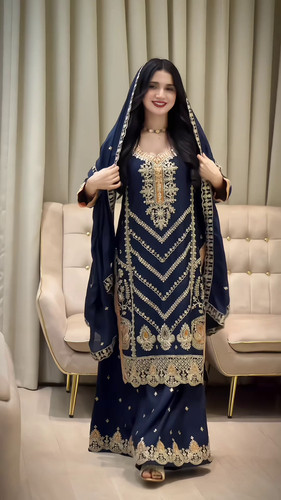 Abito kameez seta lusso - in,