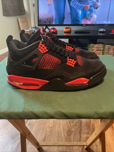 Air jordan retro red thunder - air, 4