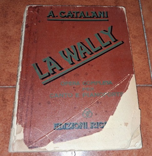 Alfredo catalani wally - la,