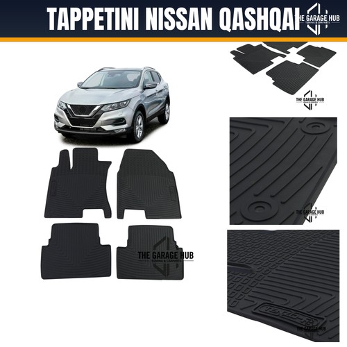 Tappetini gomma neri premium - tappetini,