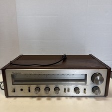 Vintage Technics SA-101 Ricevitore Stereo FM/AM - Classic Silver Face