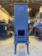 Stufa a legna Jotul 606 classica ghisa nero opaco uscita canna fumaria posteriore 5"