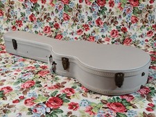 Custodia chitarra semiacustica ES295. Esterno grigio, interno azzurro: NUOVA.