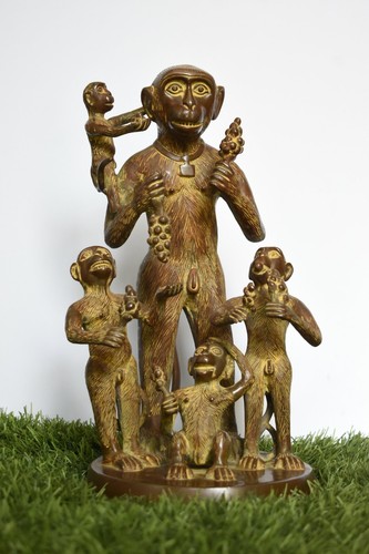 5cm bronzo scimmia statua - scimmia,