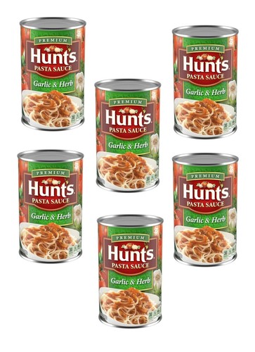 Hunt garlic herb pasta - garlic,