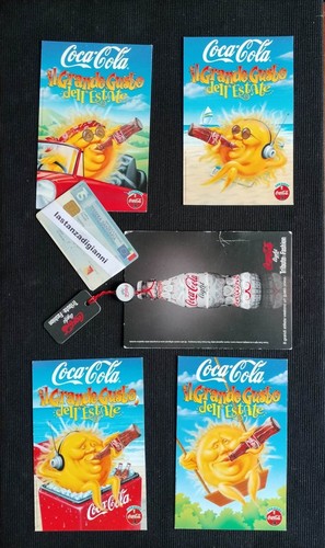 Cartolina coca cola - lotto, 5