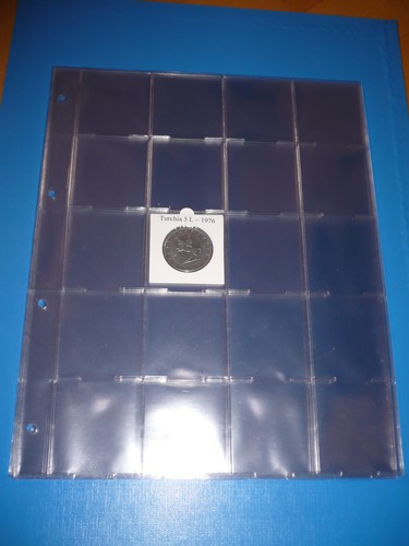 Foglio per monete oblo - 1,