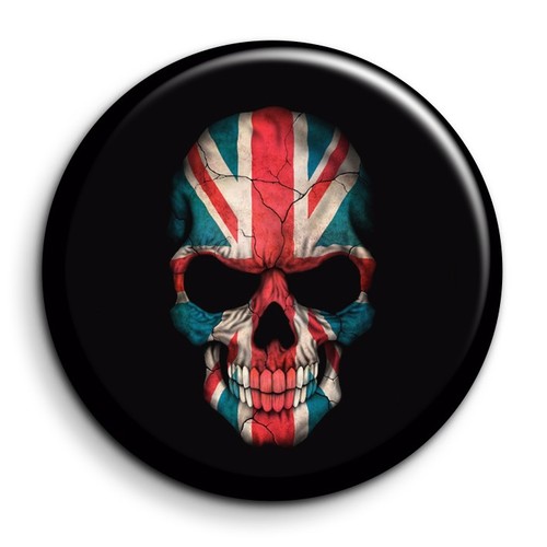 Crâne united kingdom badge - -,
