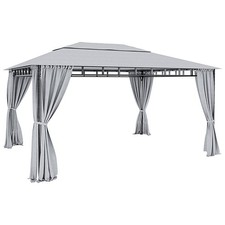 Gazebo 3x4 acciaio telo - 3x4, m