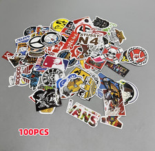 100X Skateboard Stickers Bomb