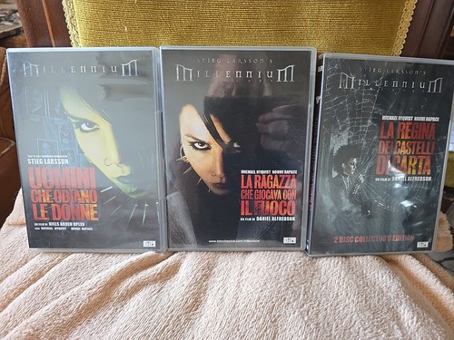 Millennium trilogia dvd - trilogia, uomini