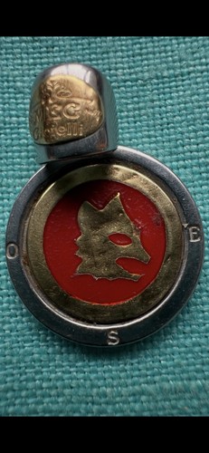 Ciondolo lupo oro giallo - giallo, 750