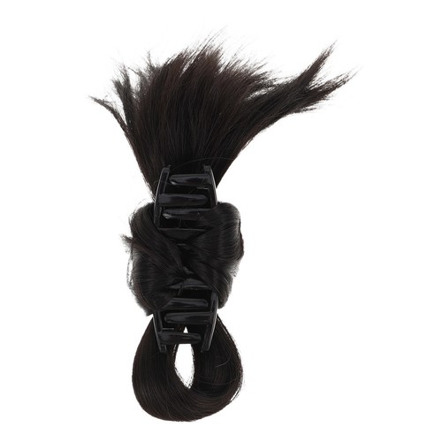 Chignon finto con fermaglio - ,