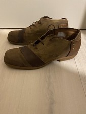 Banch Scarpe Uomo,n.42,tela pelle cuoio.Lavorazione Artigianale di Alta Qualita