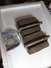 PEDALI MADE IN GERMANY PEDALI IN ACCIAIO E GOMMA EPOCA EROICA