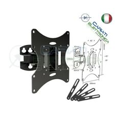 SUPPORTO STAFFA TV LCD TFT LED INCLINABILE DA 23 A 55 POLLICI 23" a 55"