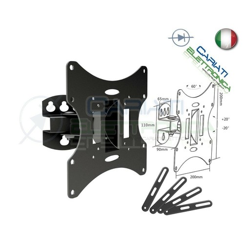 Supporto staffa lcd tft - staffa, led
