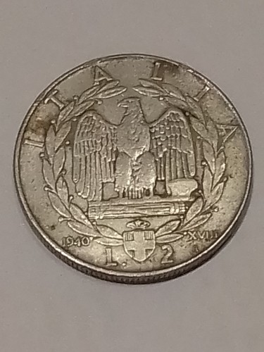 Moneta lire vittorio - 2,