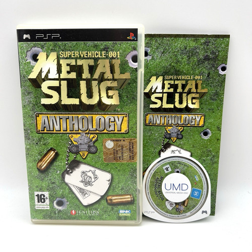 Metal slug anthology psp - metal,