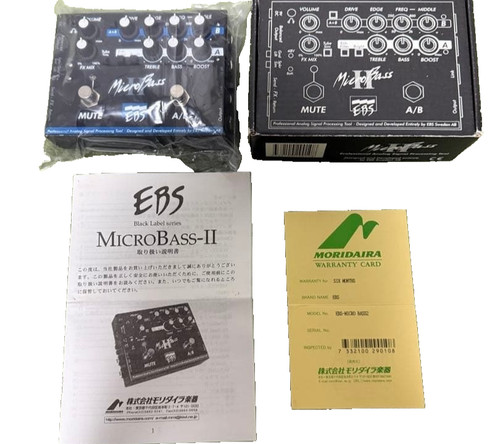 Preamplificatore basso ebs - preamplificatore,