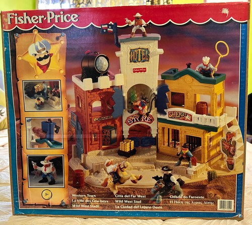 Vintage fisher price western - fisher,