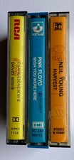DAVID BOWIE - PINK FLOYD - NEIL YOUNG  LOTTO   3  MUSICASSETTE