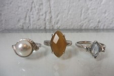 3 Beautiful Rings, Stainless