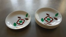 Piatti BAVARIA VOHENSTRAUSS JOHANN SELTMANN - Vintage Germany Design Ceramica