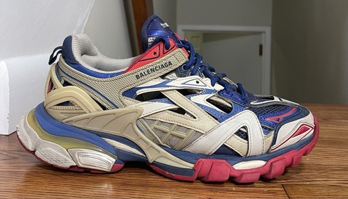 Balenciaga track beige blu - track.2,