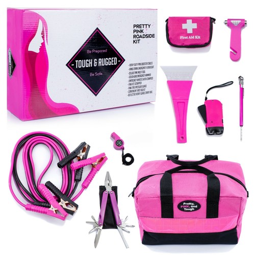 Pretty pink roadside kit - pretty,