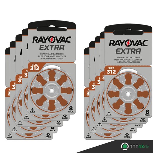 Blister batterie per - x, 8