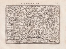 Piemonte Torino Italia Mappa