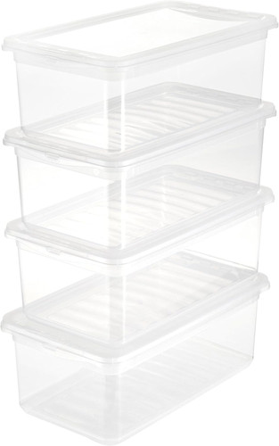 Box contenitore con sistema - sistema, di