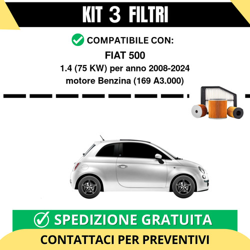 Kit filtri tagliando per - 3,