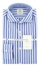 Camicia A Righe Blu Luigi