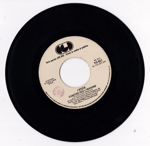 Disco giri pooh walter - 45, i