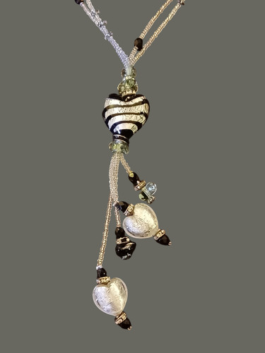 Collana pendente murrina - collana,