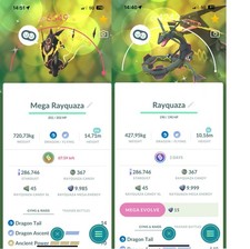 Pokémon Go ✨ Shiny Rayquaza