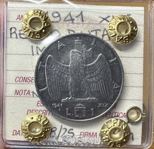 Moneta regno italia lira - regno, d’italia