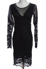 H&M Abito a maniche lunghe Donna Abito Taglia IT 40 nero elegante