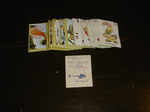 Lotto figurine lampo grande - ,