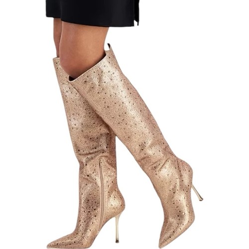 Stivali donna inc gold bling - inc,