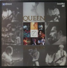 QUEEN (LIVE IN RIO) LASERDISC