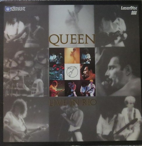 Queen laserdisc - in,