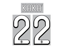 Kit Personalizzazione Nome Num. Maglia MILAN 2009-10 MALDINI BECKHAM RONALDINHO